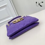 Chanel  Vintage Logo Quilted   Shoulder Bag - Image 5