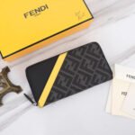 FENDI FF Printing Leather Wallte - Image 5