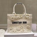 Dior Book Tote D-Lace Macrame - Image 6
