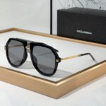 DOLCE & GABBAN DG Sheet Frame Slim Mirror Legs  Sunglasses Top quality - Image 3