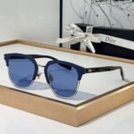 Dior  Plate Frame Elegant And Beautiful  sunglasses Top quality - Image 3