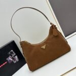 Prada Aimée Medium Suede Shoulder Bag - Image 3