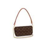 Louis Vuitton LV Leather Baguette Shoulder Handbag M82210&M81911