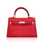Hermès Kelly22 Silver Buckle Epsom Tote
