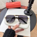 Cartier  Metal irregular Line Sunglasses Top quality - Image 2