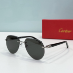 Cartier  Metal Leg Rimless sunglasses Top quality - Image 3