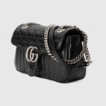 Gucci GG Marmont Small Shoulder Bag Black - Image 3
