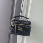 MIU MIU Matelassé Nappa Leather Shoulder Bag - Image 4