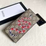 Gucci Unisex GG Supreme Printed Long Wallet - Image 4