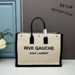 SAINT LAURENT YSL Rive Gauche Tote Bag - Image 6