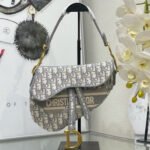 Dior Saddle Bag With Strap - Image 12