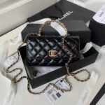 Chanel Crossbody Bag With Handle - Image 2