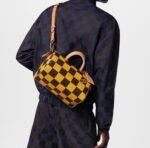 Louis Vuitton LV  Speedy 25 Checkerboard Shoulder Bag Handbag - Image 2
