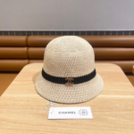 Chanel Knitted Hollow Breathable Fisherman's Hat  Sunhat - Image 2