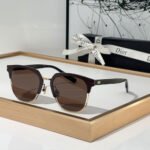 Dior  Plate Frame Elegant And Beautiful  sunglasses Top quality