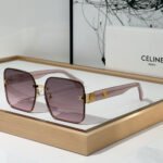Celine  Recycle Metal frame  sunglasses Top quality - Image 3