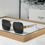 Celine  Recycle Metal frame  sunglasses Top quality - Image 5