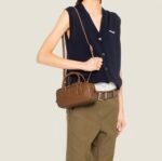 MIU MIU Arcadie Leather Handbag - Image 2