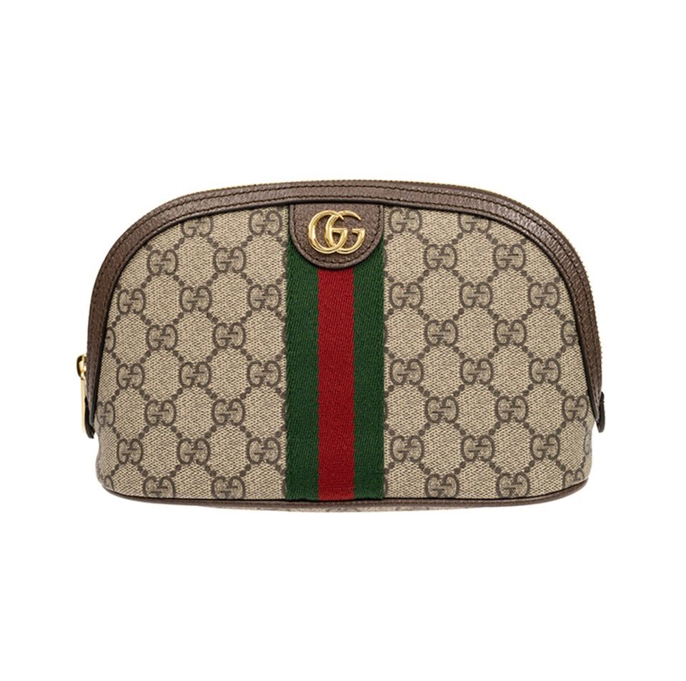 Gucci Ophidia Canvas&Leather Wash Bag