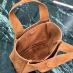 Prada mini suede tote bag 10A quality 1BA349 - Image 9