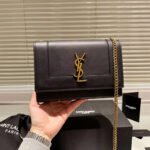 Saint Laurent YSL Kate Splicing leather Shouder Bag - Image 4