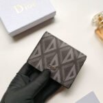 Dior Oblique Coin Card Holder Wallet - Image 6