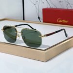 Cartier Metal Color Matching Mirror Legs Sunglasses Top quality - Image 2