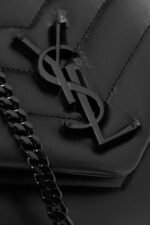 SAINT LAURENT Loulou medium quilted leather shoulder bag black - Image 2