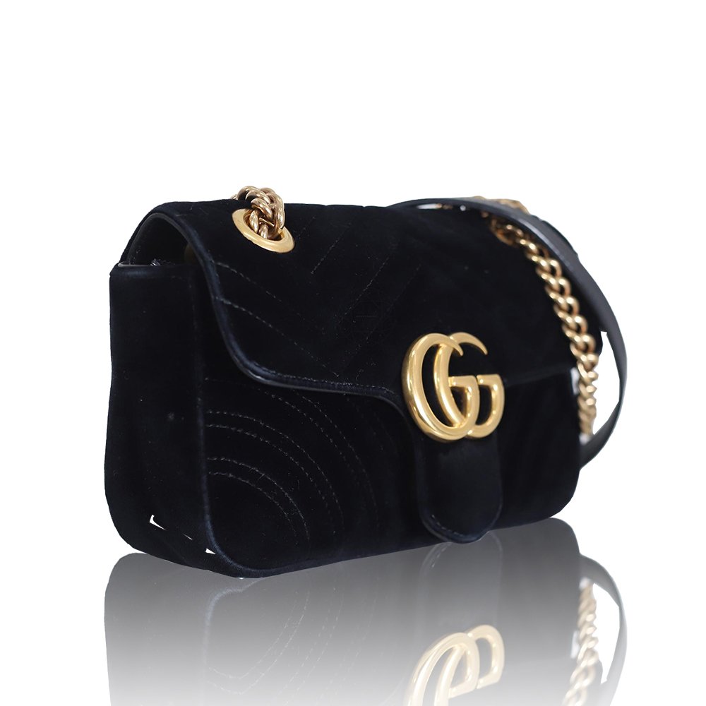 Gucci GG Marmont Velvet Small