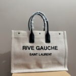 Saint Laurent YSL  Rive Gauche canvas tote bag - Image 6