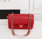 Chanel Clacssic Flap CF Chain Shoulder Strap Bag - Image 5