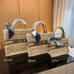 Dior Shearling Book Tote Medium Large Size - Image 6