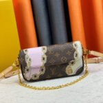 Louis Vuitton LV Leather Baguette Shoulder Handbag M82210&M81911 - Image 10