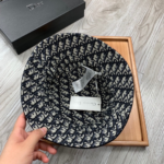 Dior Double Sided Cotton Printed Fisherman's Hat Sunhat - Image 5