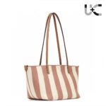 Fendi Reversible shopper in Pequin striped  Bag