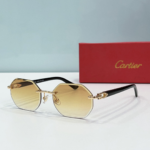 Cartier  Metal Leg Rimless sunglasses Top quality - Image 4