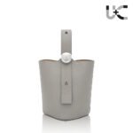 LOEWE Mini Pebble Bucket bag in soft grained calfskin - Image 2