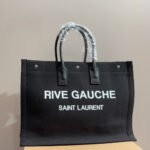 Saint Laurent YSL  Rive Gauche canvas tote bag - Image 4