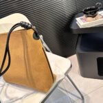 LOEWE Suede Tote Bag - Image 6