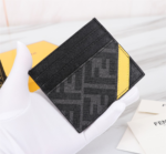 FENDI Leather Card Holder - Image 5