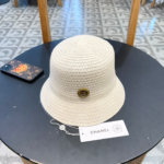 Chanel Hollow Breathable Fisherman's Hat Sunhat