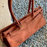 Prada suede tote bag soft-lux handbag - Image 7