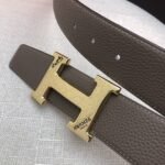 Hermes H Belt Buckle & Reversible Black For Women, Women Belt 380MM - Image 6