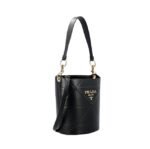 Prada Checkered Bucket Bag - Image 2