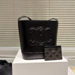 Celine Cuir Triomphe Shoulder Bag - Image 3