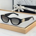 Dior The Hollow Logo of The Mirror Leg  sunglasses Top quality