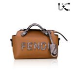 FENDI By The Way Mini Leather Boston Bag