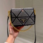 Prada Square Diamond Bag - Image 4