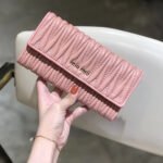 MIU MIU Matelassé Leather Long Wallet - Image 2