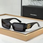 DOLCE & GABBAN DG Small Box Logo Mirror leg  Sunglasses Top quality - Image 3
